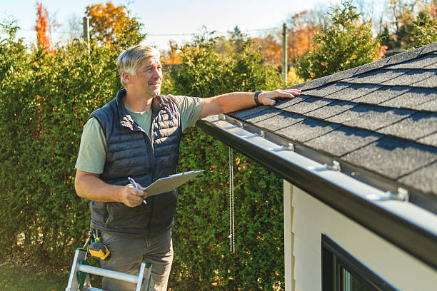 Professional Storm Damage Roof Repair technician working in Eagle Mountain, UT
